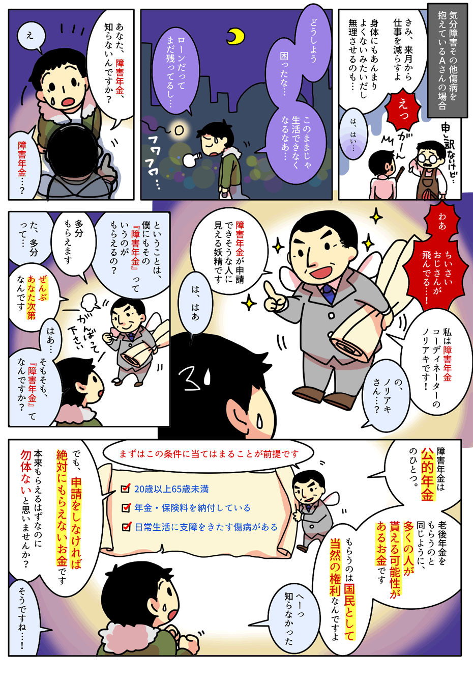 障害年金を知っていますか？